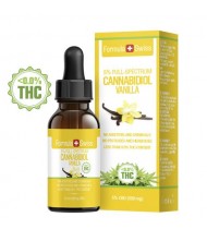 CBD Oil Drops in MCT Oil Vanilla 3% concentration, THC concentration <0.0%