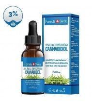 CBD Oil 300 mg Drops in Hemp Seed Oil 3% concentration, THC concentration <0.2%