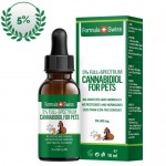 CBD Oil Drops in Olive Oil 5% (500 mg) for Pets, THC <0.2%